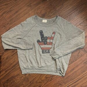 Gray USA 🇺🇸 Sweatshirt